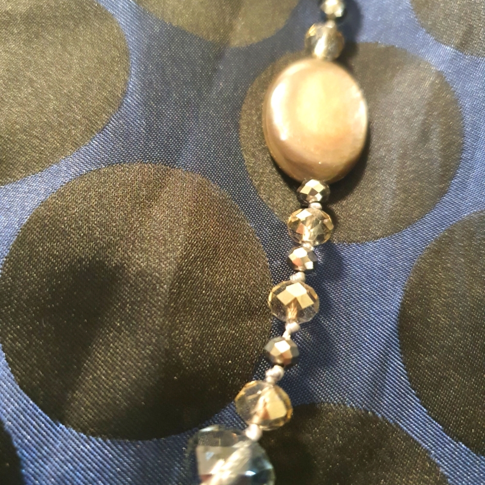 Extra Long Beaded Necklace - Picture 4 of 4